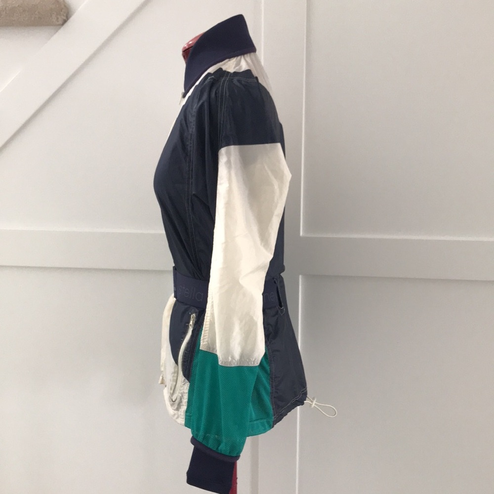 Adidas x Stella McCartney Run KTE Windbreaker Jacket with Belt Size M - Picture 8 of 15
